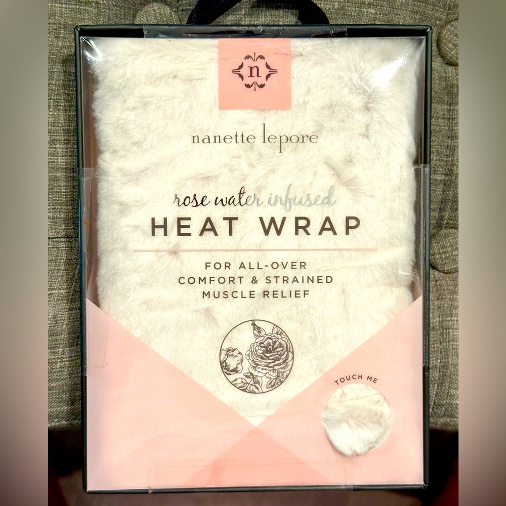 nanette lepore rose water infused heat wrap